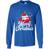 Merry Christmas Pig s - Long Sleeve T-Shirt