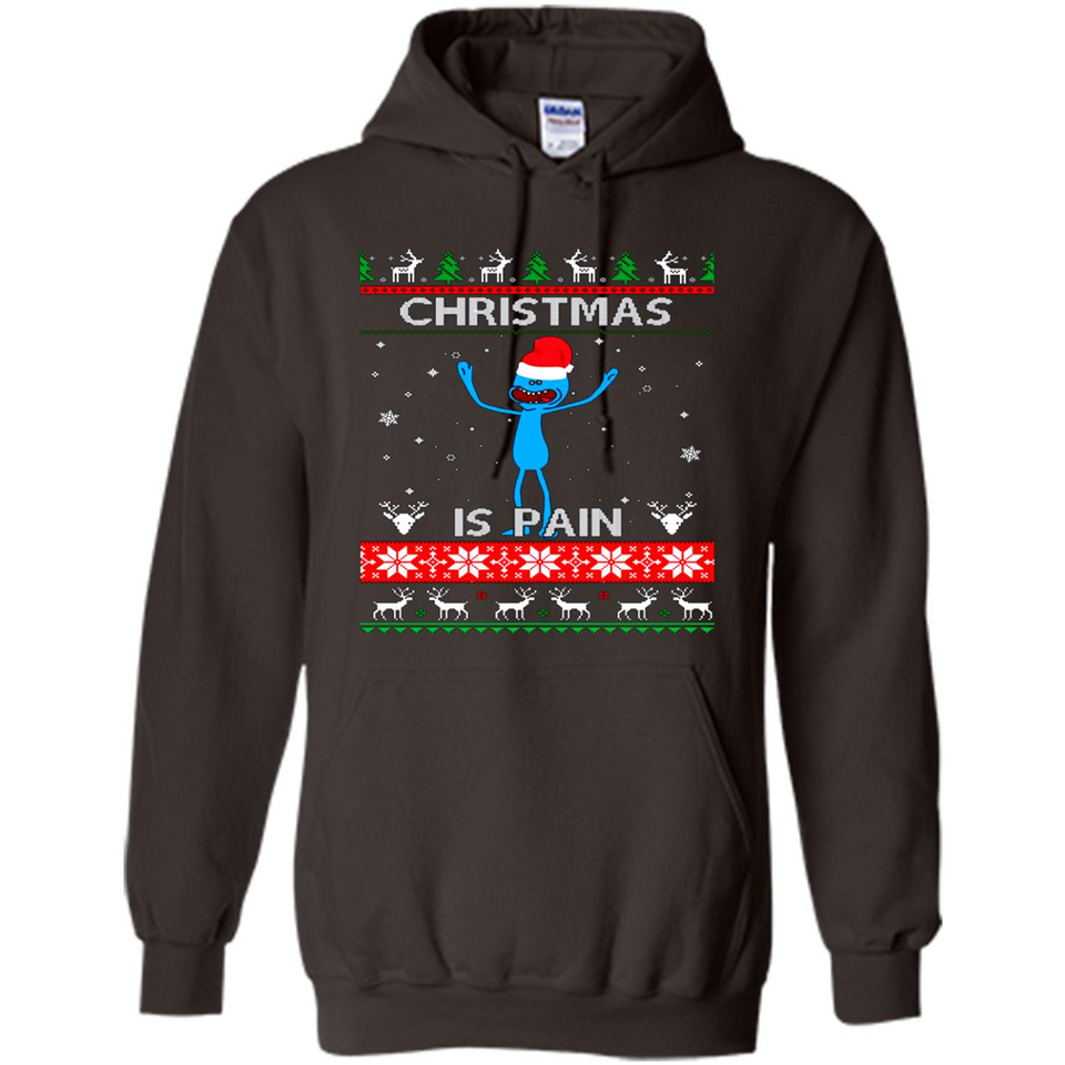 Mr Meeseeks Christmas Is Pain – Rick and Morty Christmas Sweater PINGPONG