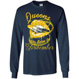 Queens Are Born In November Sexy Lips Lipstick