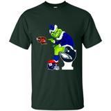 New York Giants Toilet Grinch Santa Claus Football Fan PINGPONG