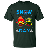 Snow Day Shirt For Cleveland Cavaliers Vs Minion Fans pingpong