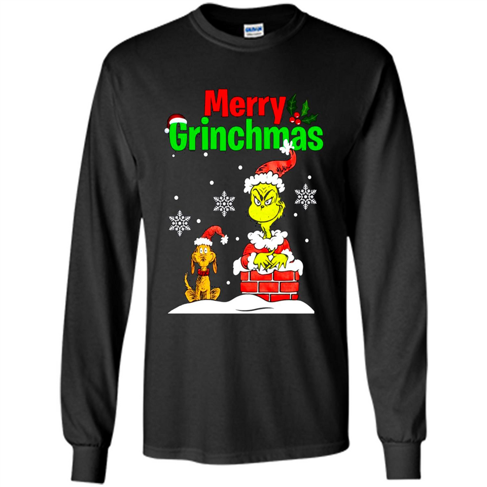 Merry Grinchmas Not Merry Christmas sweater PINGPONG