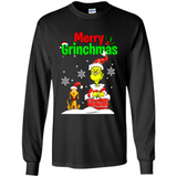 Merry Grinchmas Not Merry Christmas sweater PINGPONG