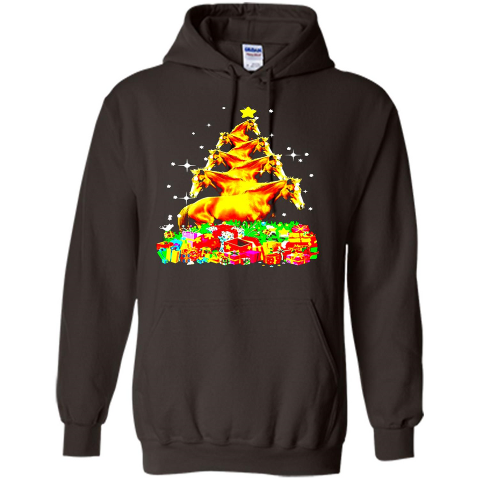 Horse Lover Tees Merry Christmas - Hoodie