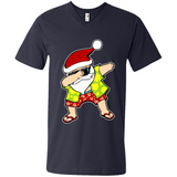 Dabbing Santa Christmas In July 1 - Men's V-Neck