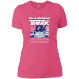Police Daddy Shark Blue Line Tee
