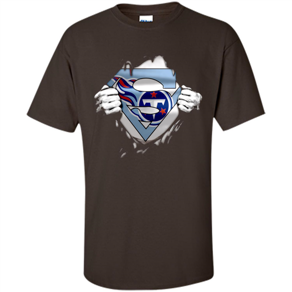 Tennessee Titans And Superman Fans - Shirt