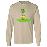 Snoopy Woodstock Shamrock - Long Sleeve T-Shirt