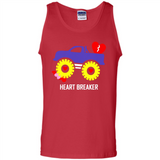 HEART BREAKER BLUE MONSTER TRUCK VALENTINE'S DAY