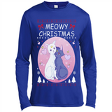 Sailor Moon Yin Yang Cat Love Ugly Christmas Sweater - Canvas Long Sleeve T-Shirt