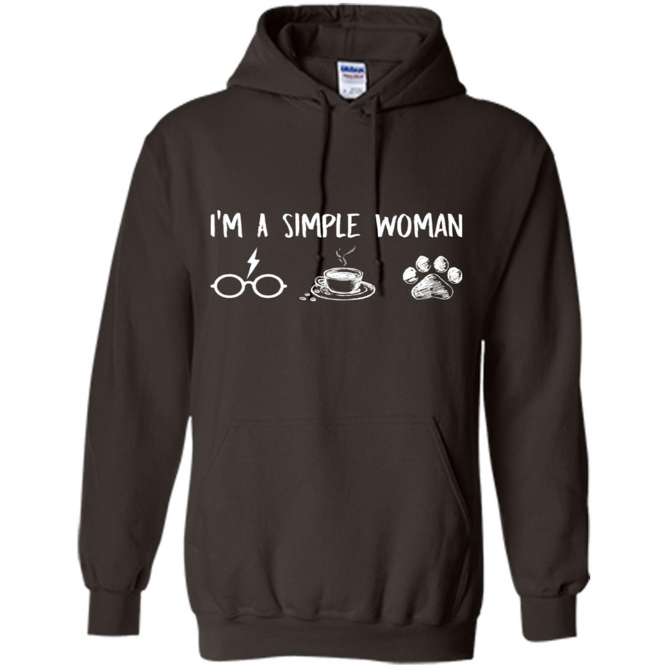 I’m Simple Woman Like Harry Potter, Coffee and Dog