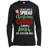 Spread Christmas Cheer Lunch Family Xmas Gift Ls - Canvas Long Sleeve T-Shirt