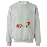 Snoopy Merry Christmas with Christmas tree T-Shirt - Sweatshirt