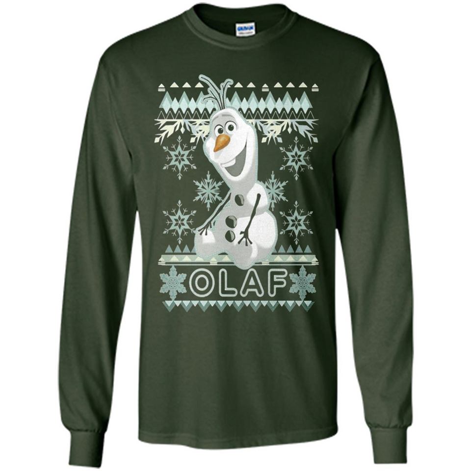 Olaf frozen ugly christmas sweater - Long Sleeve T-Shirt