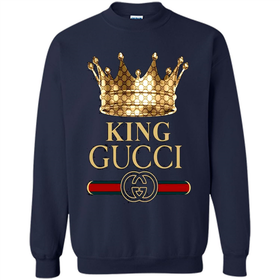 Cover your body with amazing King Crown Gucci Logo Black PING PONG