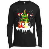 Santa Hat Electric Guitar Classical Guitar Christmas shirt Ladies' Boyfriend