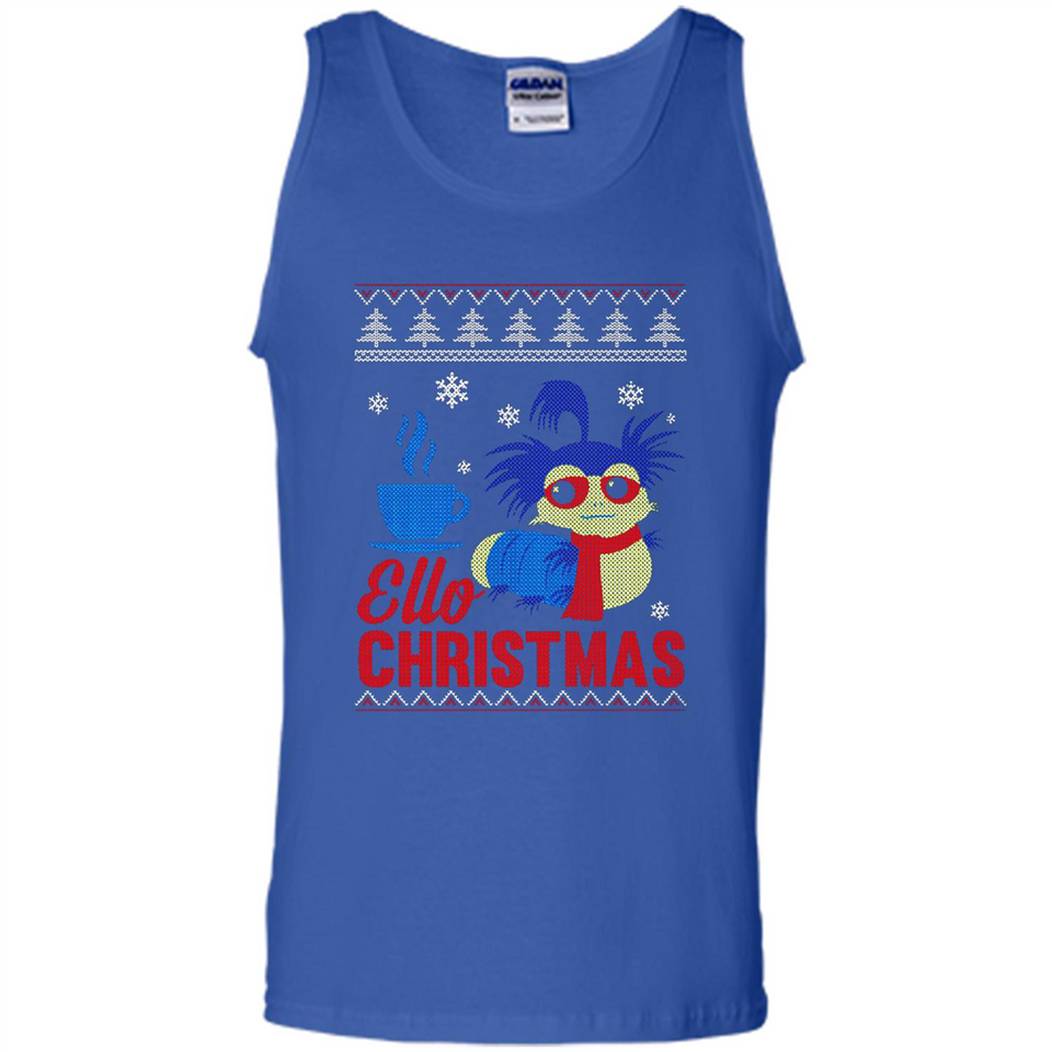 Christmas Ugly Sweater Ello Christmas - Tank Top