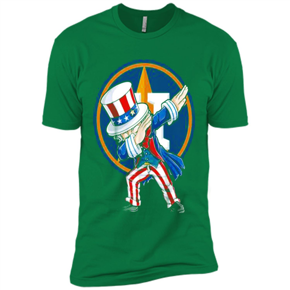 MLB HOUSTON ASTROS UNCLE SAM DABBING INDEPENDENCE DAY