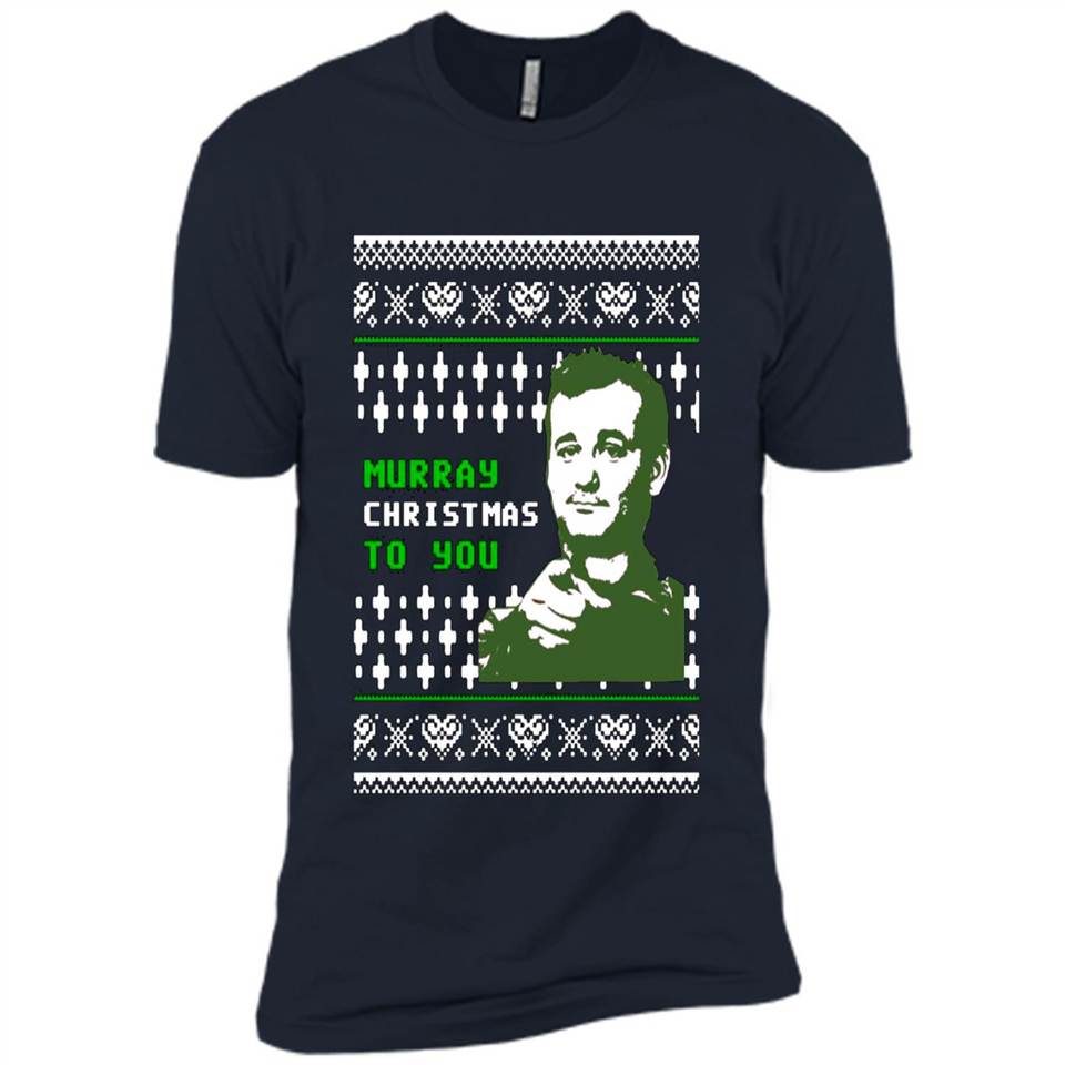 Murray Christmas to you ugly sweatshirt PINGPONG