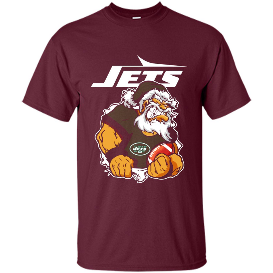 Grumpy Santa Claus Jets Football Team PINGPONG
