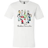 Snoopy Christmas Time Is Here Sporty T-Shirt - Canvas Unisex T-Shirt