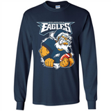 Grumpy Santa Claus Philadelphia Eagles Football Team PINGPONG