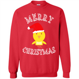 Bird Santa Merry Christmas T-Shirt - Birds Watchers Xmas - Sweatshirt