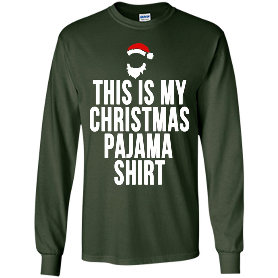 This is my pajama Tshirt Christmas - Long Sleeve T-Shirt