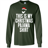 This is my pajama Tshirt Christmas - Long Sleeve T-Shirt