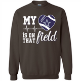 Dallas Cowboys Football My Heart is on that Field - Sweatshirt