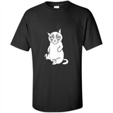 annoyed kitty touchy kitty grouchy ball of fur noody kitty PING PONG