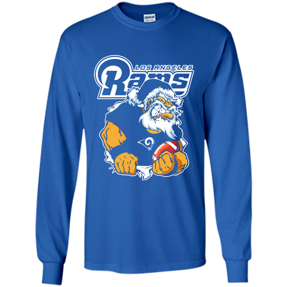 Grumpy Santa Claus Los Angeles Rams Football Team PINGPONG