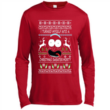 RICK AND MORTY-I TURNED MYSELF INTO A CHRISTMAS SWEATER MORTY UGLY XMAS SWEATER