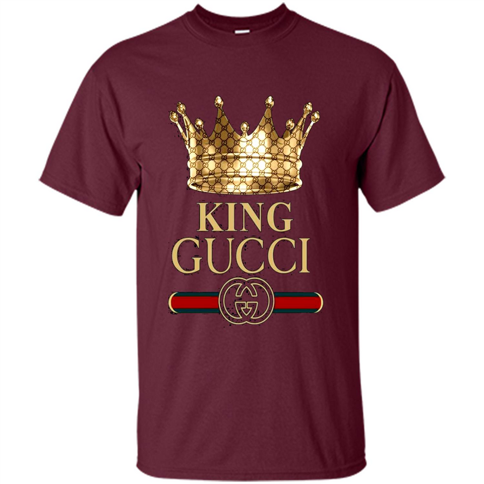 Cover your body with amazing King Crown Gucci Logo Black PING PONG