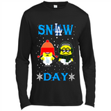 Snow Day Shirt For Los Angeles Dodgers Vs Minion Fans pingpong