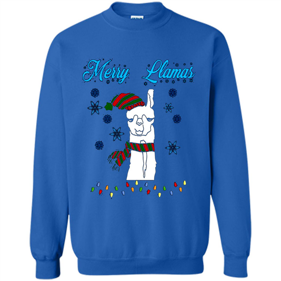 Merry Llama Christmas sweater PINGPONG