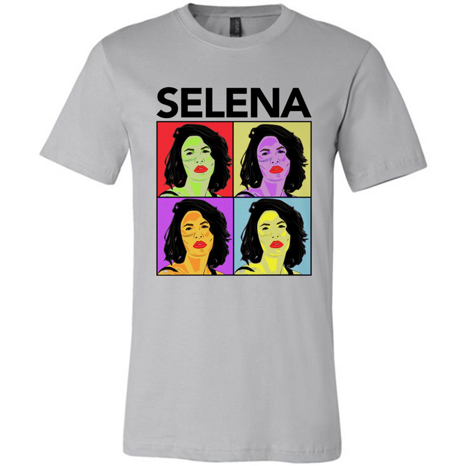 Selena Quintanilla Pop Art - Canvas Unisex T-Shirt