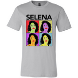 Selena Quintanilla Pop Art - Canvas Unisex T-Shirt