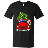 Vintage Santa red Truck Christmas Tree PINGPONG