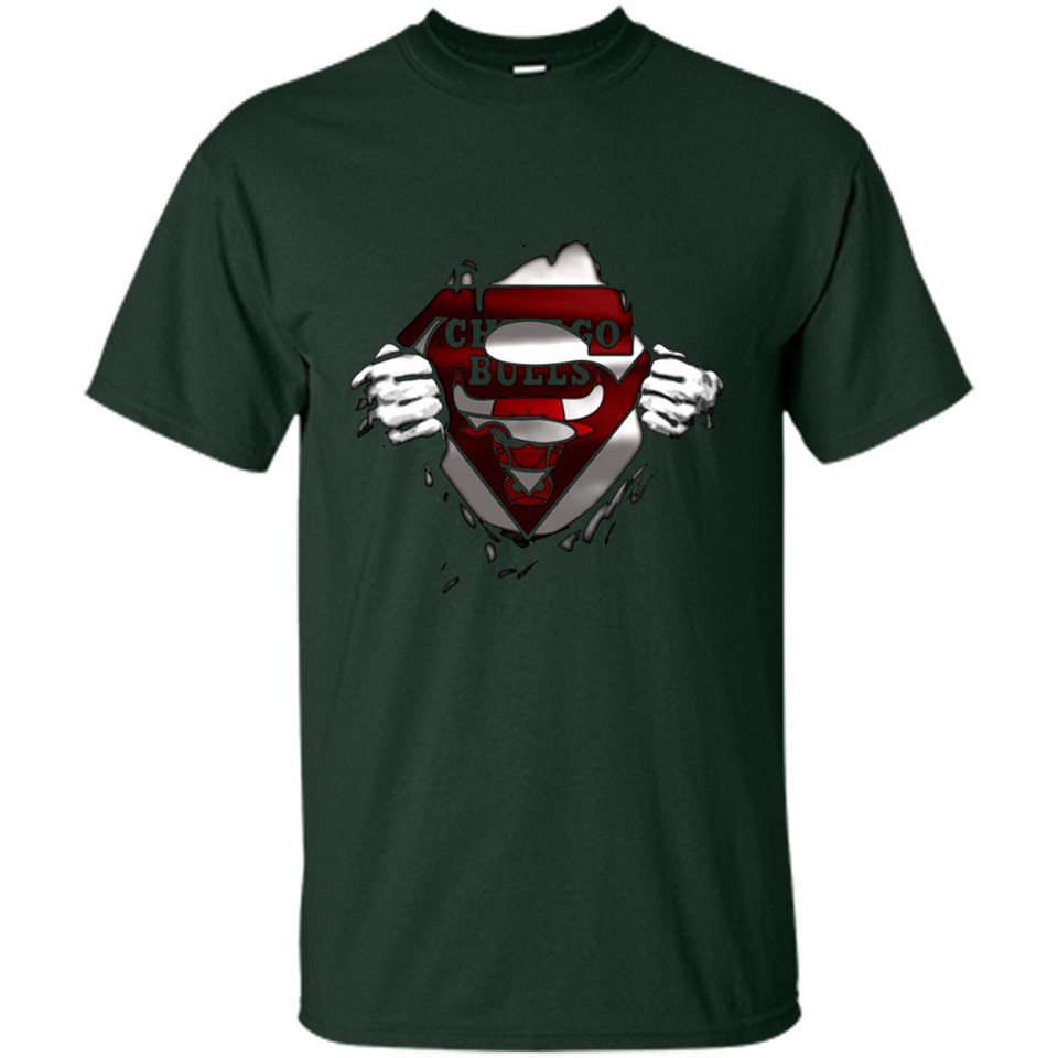 Chicago Bulls And Superman Fans - Shirt