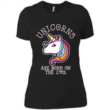 Unicorns Birthday T-shirt Born On The 29th Unicorn Magical