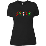 Dancing Bears Dance Christmas For Xmas Sweatshirt - Ladies' Boyfriend T-Shirt