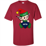 Seattle Seahawks ELF Elves Grinch Santa Claus