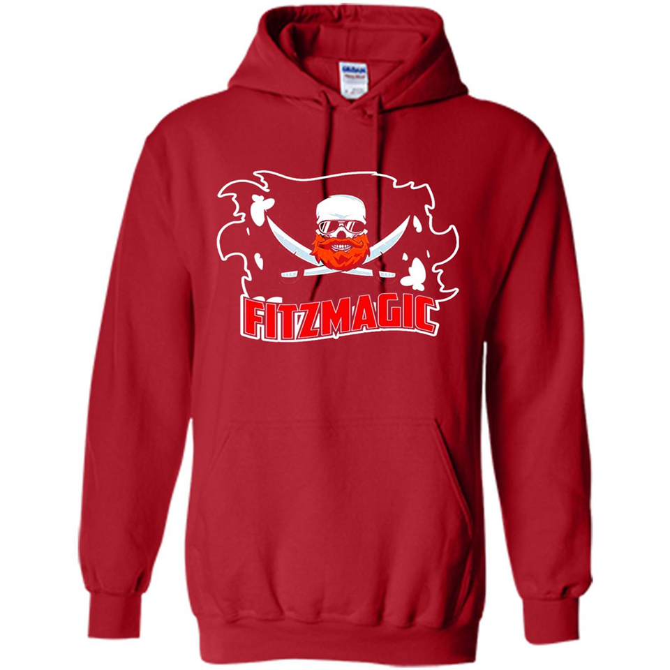 Order Fitzmagic T-Shirt Ryan Fitzpatrick Beard Skull Football Tampa Florida PINGPONG