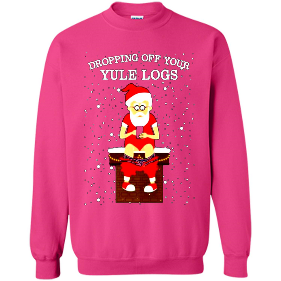 Santa Dropping Off Your Yule Logs