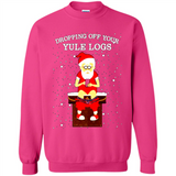 Santa Dropping Off Your Yule Logs