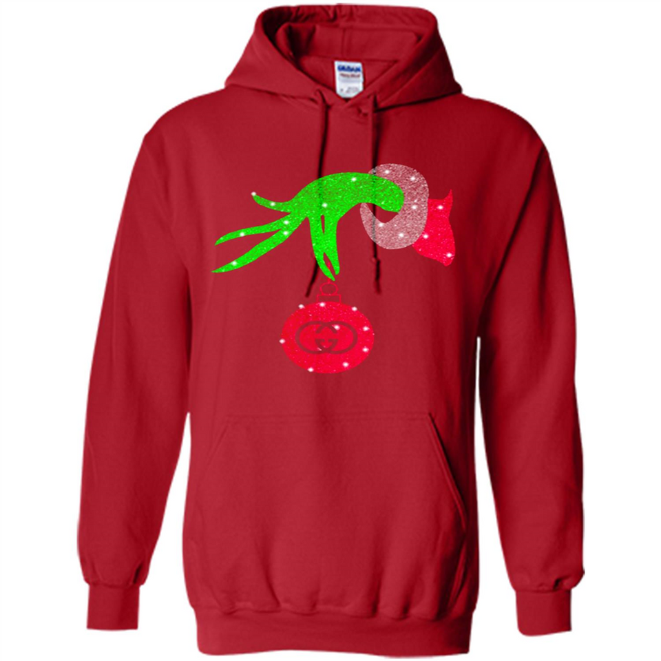 Grinch hand holding logo Gucci PING PONG