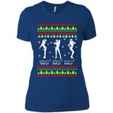Ho Ho Ho Santa's Helpers Christmas - Ladies' Boyfriend T-Shirt
