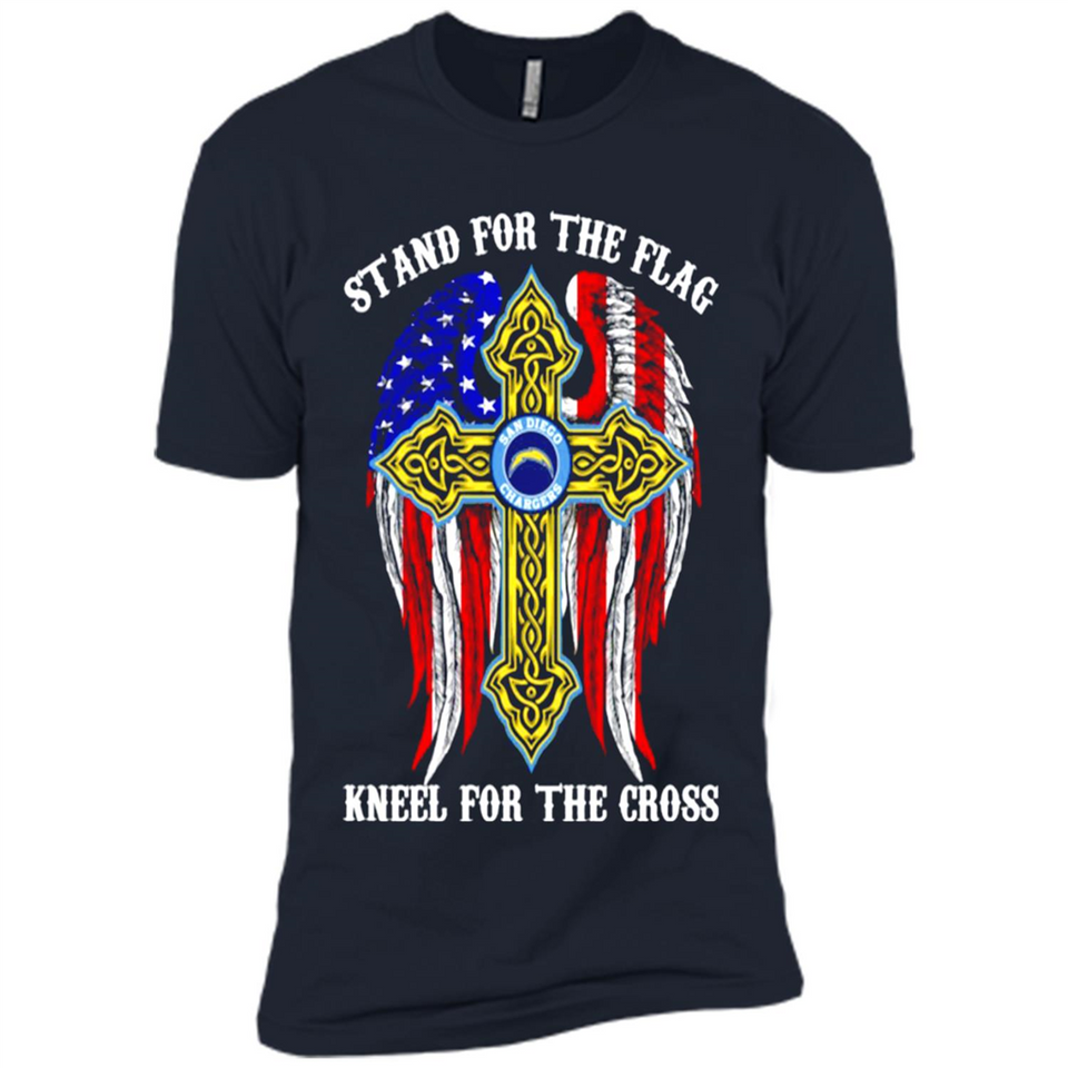 Chargers - stand for the flag kneel for the cross