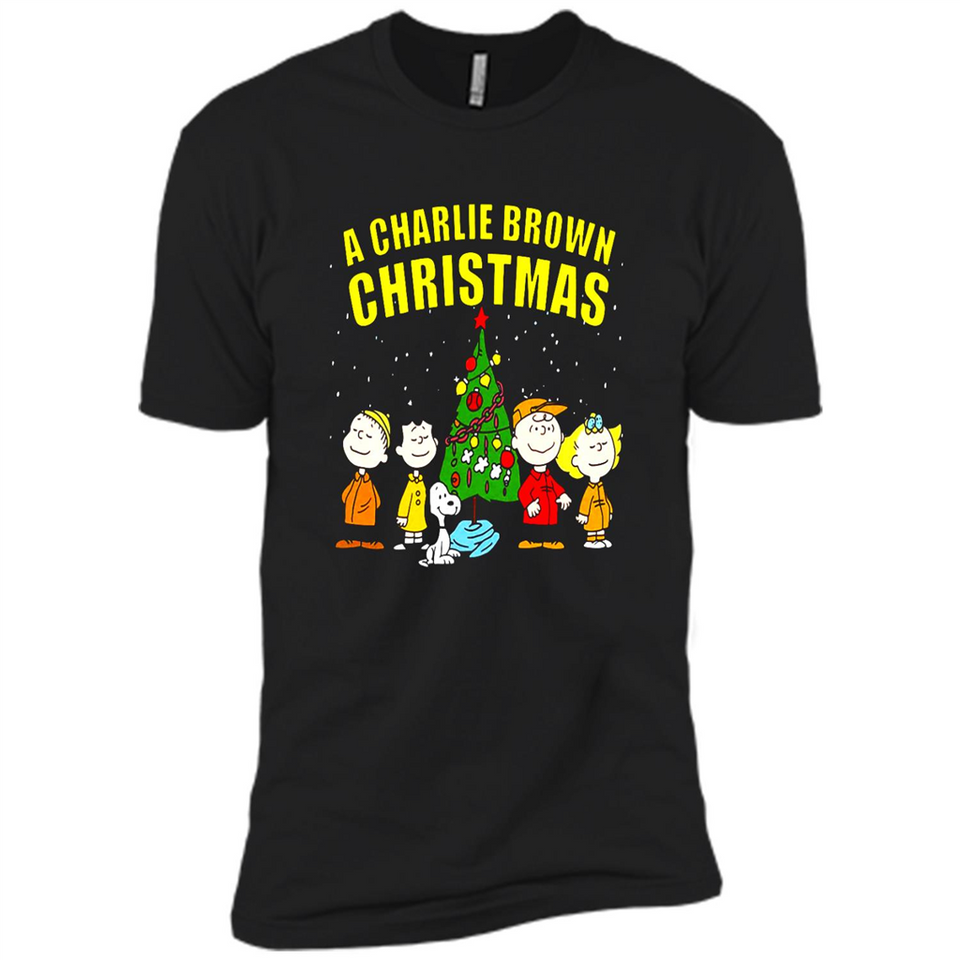 Peanuts Charlie Brown Christmas Special Sweatshirt - Premium Short Sleeve T-Shirt